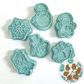 MERRY CHRISTMAS | COOKIE CUTTERS | 6 PIECE SET