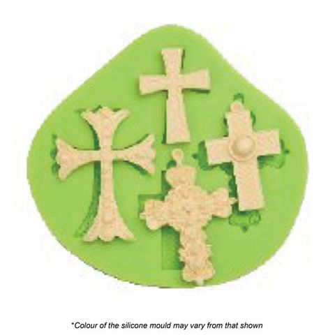 MULTIPLE CROSSES SILICONE MOULD