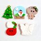 MINI CHRISTMAS CUTTERS | SET OF 5