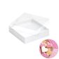 CLEAR LID COOKIE BOX | 15.5CM X 15.5CM X 3.5CM