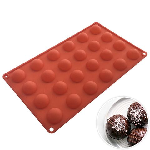 24 CUP HEMISPHERE SILICONE MOULD (ONLINE ONLY)