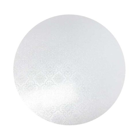 CAKE BOARD | WHITE | 6 INCH | ROUND | MDF | 6MM THICK