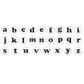 LARGE LOWERCASE ALPHABET CUTTERS (ONLINE ONLY)