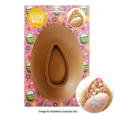 LARGE PLAIN EGG | SILICONE MOULD (ONLINE ONLY)