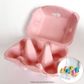 EGG CARTON | PINK | 6 CELL TRAY