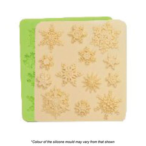 ASSORTED SNOWFLAKE SILICONE MOULD