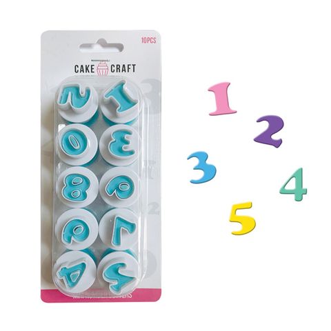 CAKE CRAFT | MINI NUMBER CUTTERS