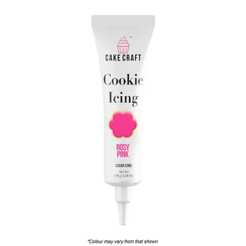 CAKE CRAFT | COOKIE ICING | ROSY PINK | 130G