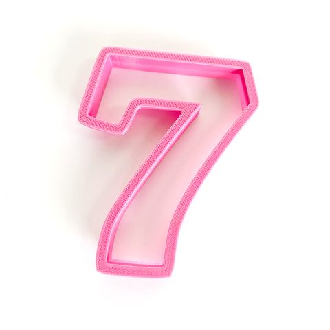 NUMBER 7 | COOKIE CUTTER | LARGE (ONLINE ONLY)