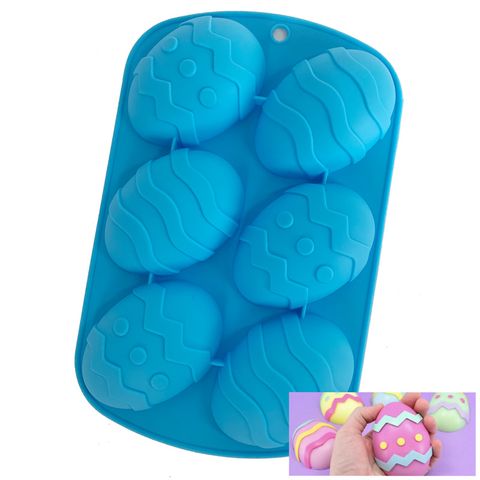 6 EASTER EGG | SILICONE MOULD (ONLINE ONLY)