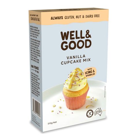 GLUTEN FREE VANILLA CUPCAKE MIX | 510G