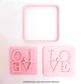 LOVE SQUARE | CUTTER & EMBOSSER (ONLINE ONLY)