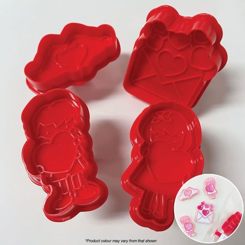 LOVE 2 | PLUNGER CUTTERS | 4 PIECES (ONLINE ONLY)