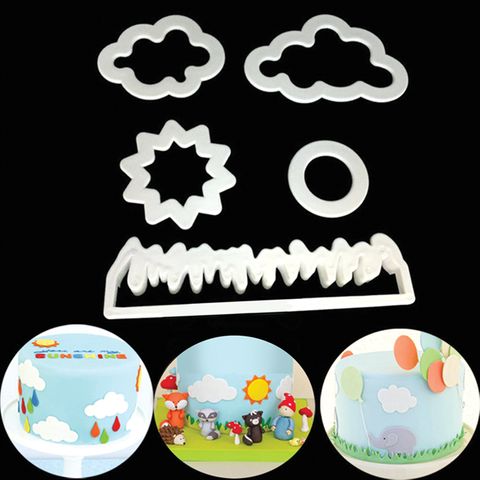 GRASS/SUN/CLOUD CUTTER SET | 5 PIECE