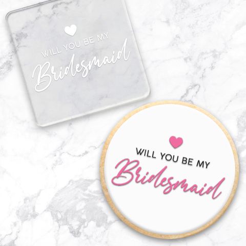 WILL YOU BE MY BRIDESMAID | DEBOSSER (ONLINE ONLY)