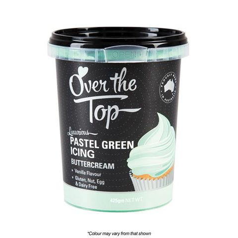 OVER THE TOP | BUTTERCREAM | PASTEL GREEN | 425G
