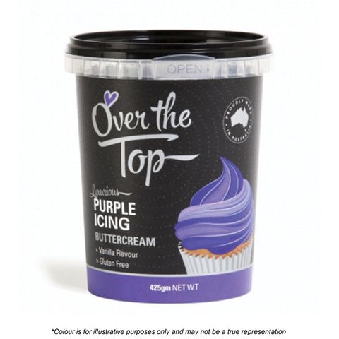 OVER THE TOP | BUTTERCREAM | PURPLE | 425G