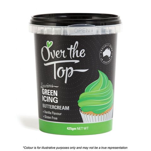 OVER THE TOP | BUTTERCREAM | GREEN | 425G