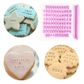 ALPHABET/NUMBER COOKIE PRESS STAMP/EMBOSSER