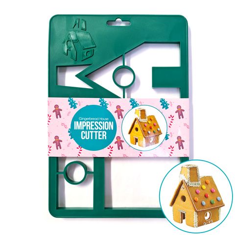 GINGERBREAD HOUSE IMPRESSION CUTTER (ONLLINE ONLY)