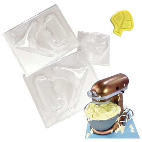 MIXER 4 PIECE PLASTIC CHOCOLATE MOULD