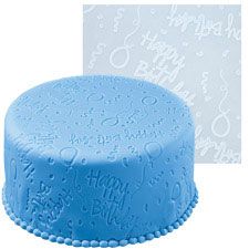 FONDANT MAT - HAPPY BIRTHDAY