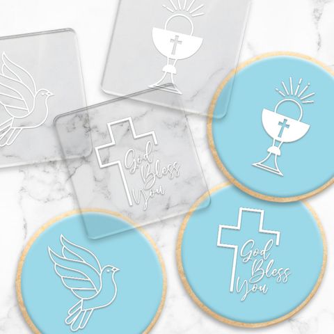 RELIGIOUS | DEBOSSERS | SET OF 3 (ONLINE ONLY)