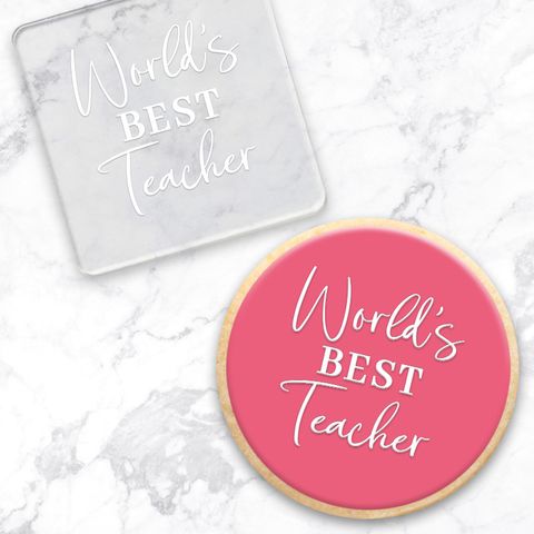 WORLD'S BEST TEACHER | DEBOSSER