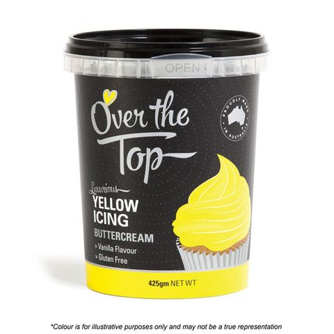 OVER THE TOP | BUTTERCREAM | YELLOW | 425G