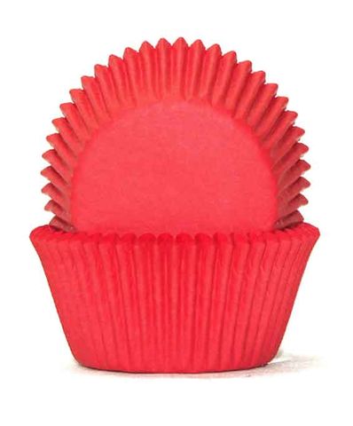 700 BAKING CUPS - RED - 100 PIECE PACK