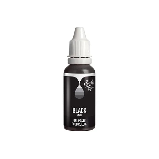 OTT GEL FOOD COLOUR - BLACK 25G (ONLINE ONLY)