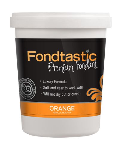 FONDTASTIC VAN FLAV FONDANT 2LB ORANGE