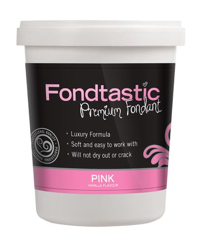 FONDTASTIC VAN FLAV FONDANT 2LB PINK