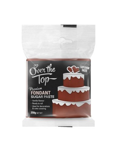 OTT WARM BROWN FONDANT 250GM