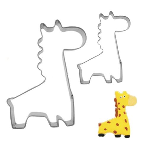 Giraffe cookie cutter 2pce