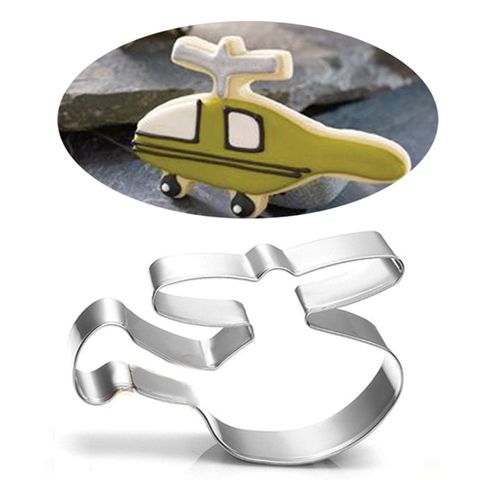 Helicopter cookie cutter