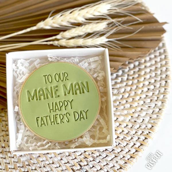 Happy Father's Day To Our Mane Man Embosser (Little Biskut) (ONLINE ONLY)