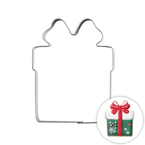 Christmas Present cookie cutter