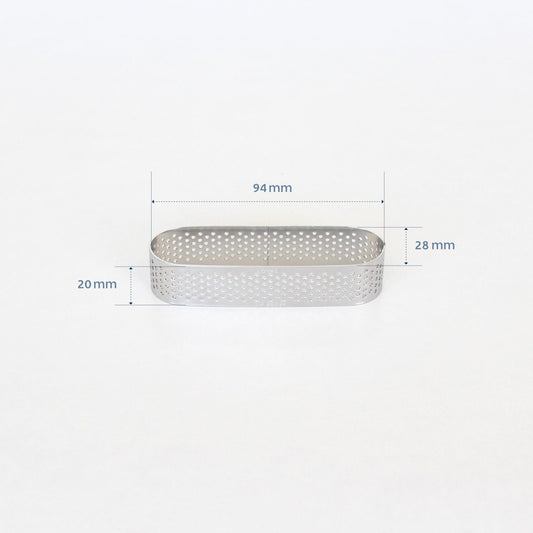 94mm PERFORATED RING S/S