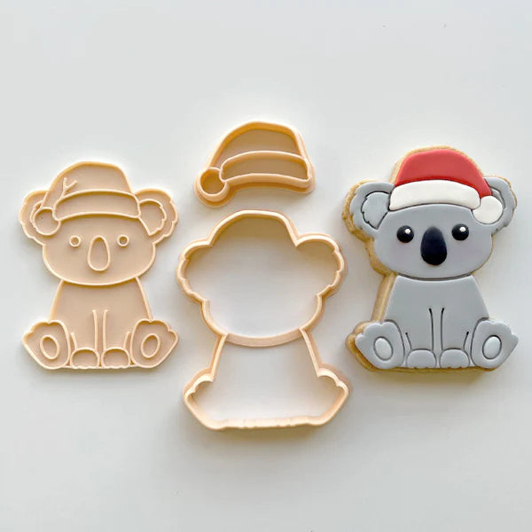 Santa Koala Cutter and Embosser Set (Little Biskut) (ONLINE ONLY)